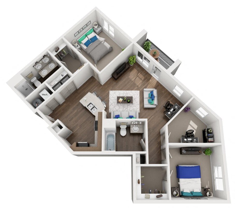 2F Floor Plan 19